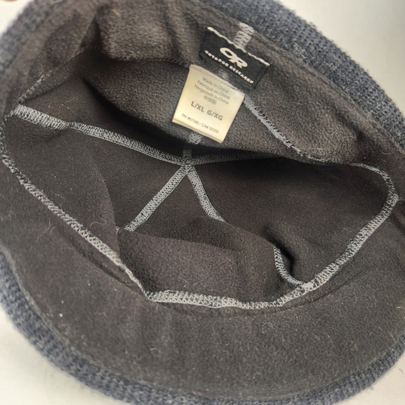 OUTDOOR RESEARCH Cloche Hat Women's Large Black Wool Blend Outdoors - Picture 8 of 11